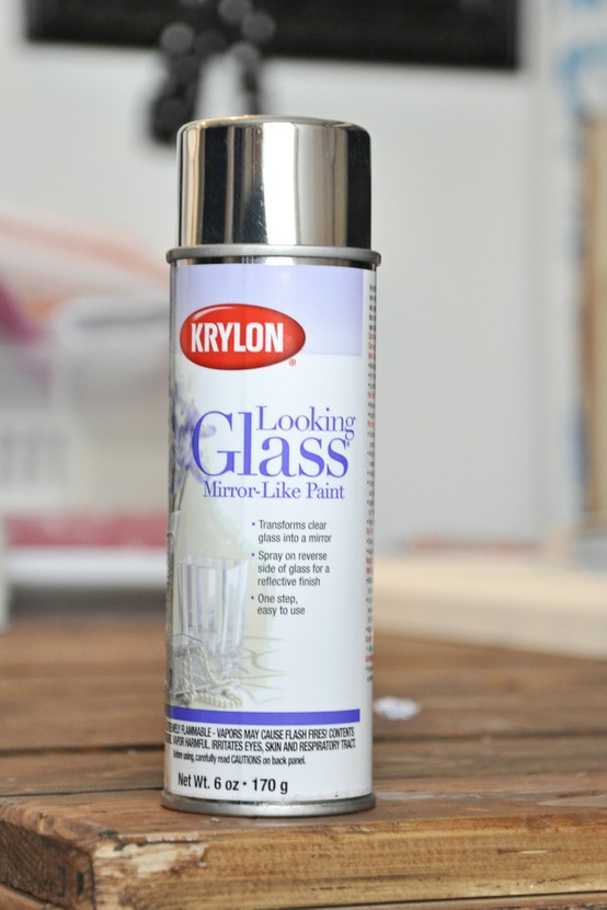 A Little Bit of This, That, and Everything Krylon Looking Glass Mirror