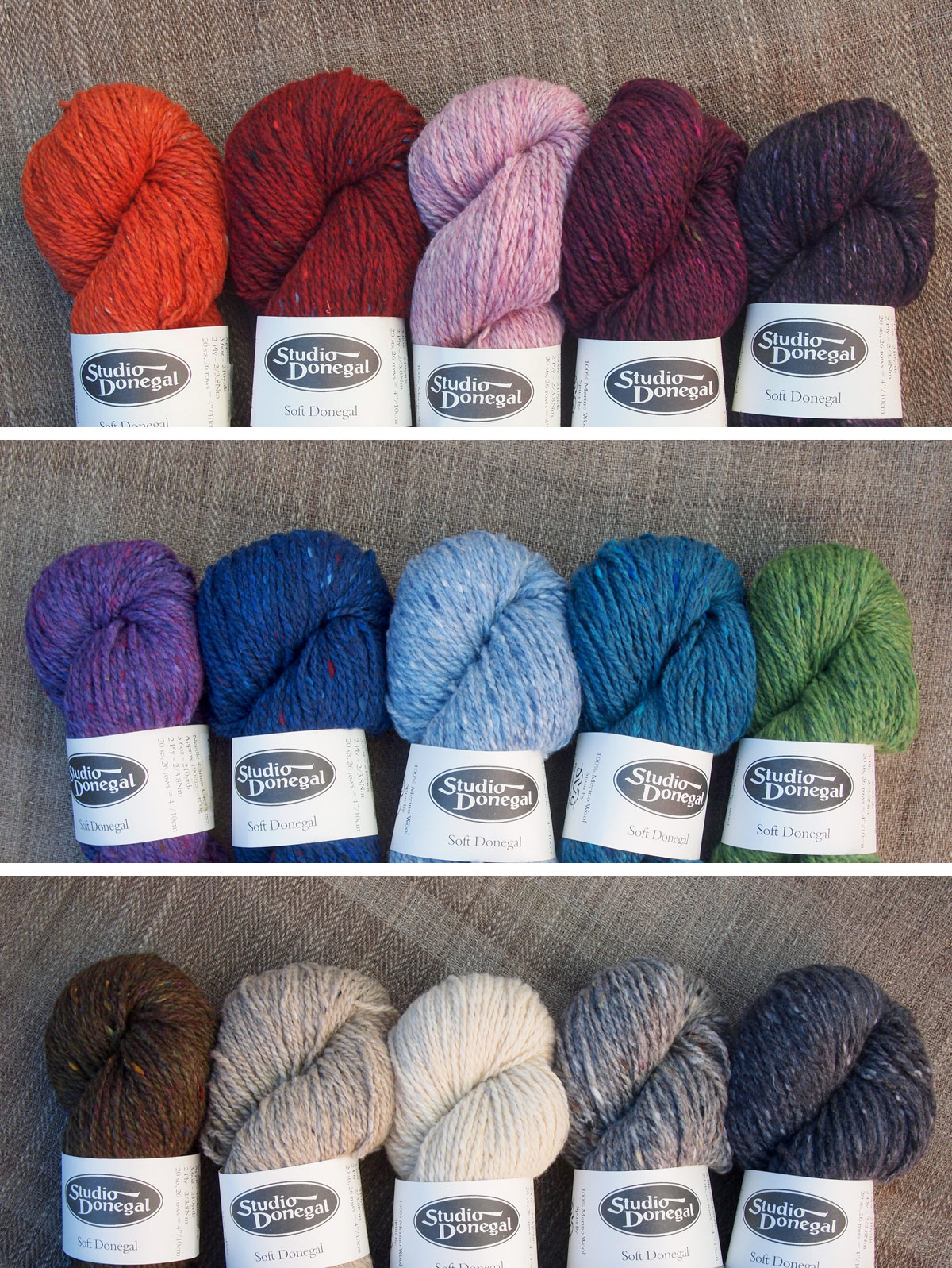 Fancy Tiger Crafts Donegal Tweed is Here from Ireland!