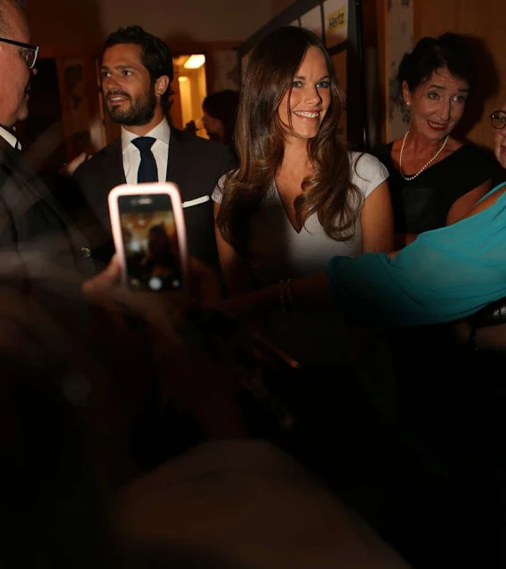 Prince Carl Philip and Princess Sofia Hellqvist. attended a charity gala dinner (Princess Sofia, Duchess of Värmland)