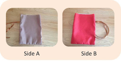 DIY reusable gift bags tutorial