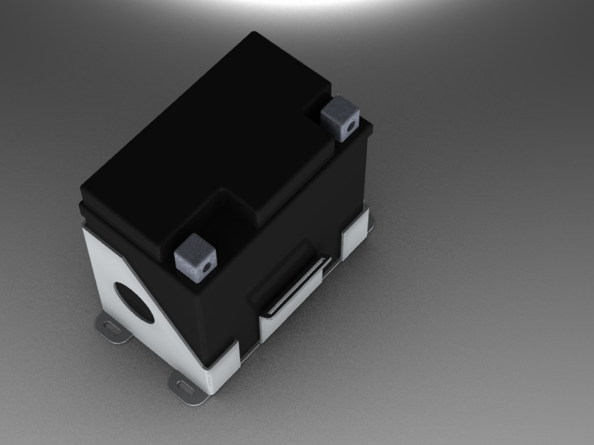 battery box Cafe Racer Project 1975 CB500t