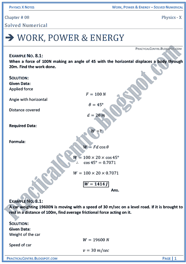 work-power-and-energy-solved-numericals-example-and-problem-physics-x