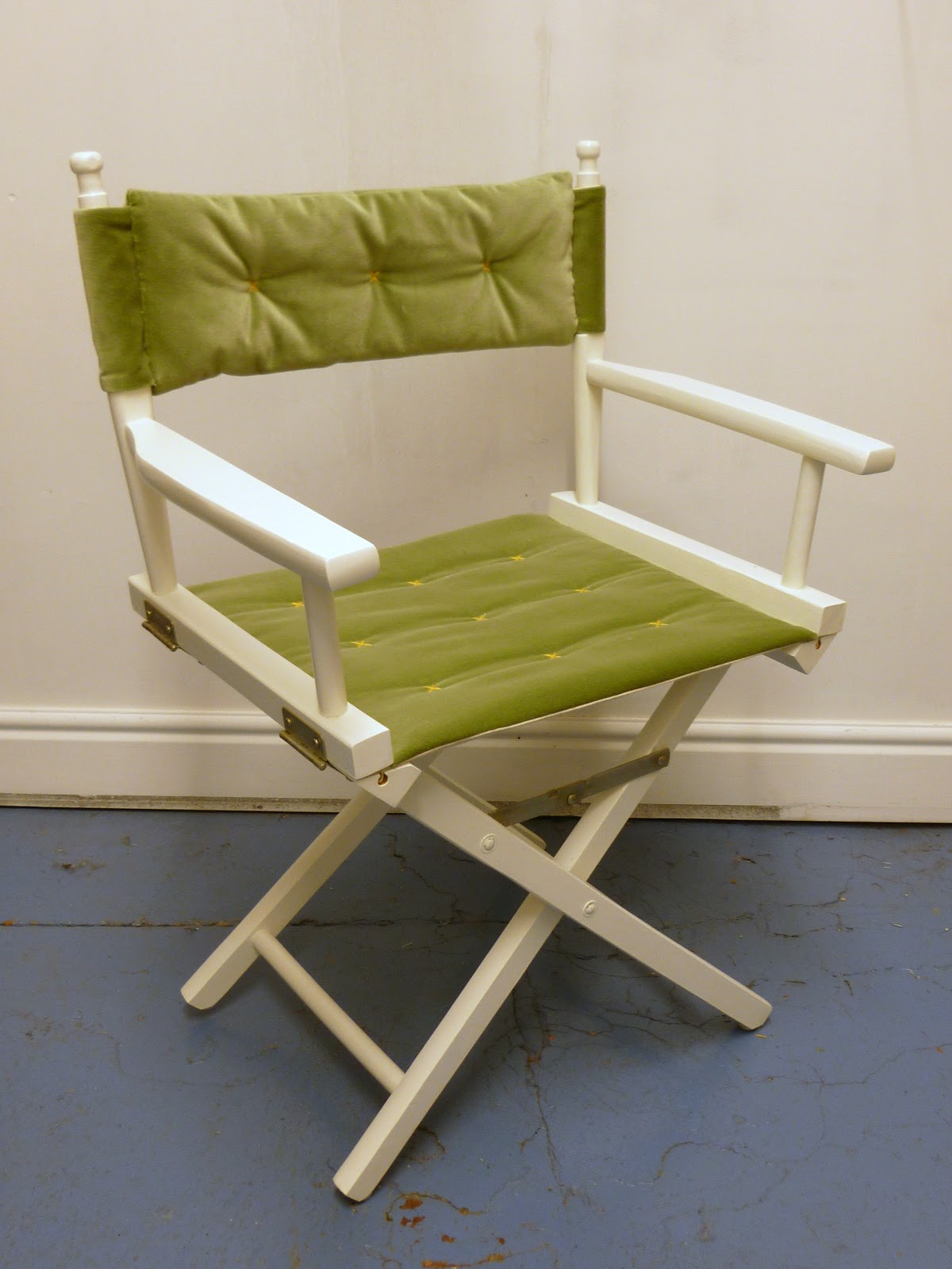 up cycled directors chair abigail dace london