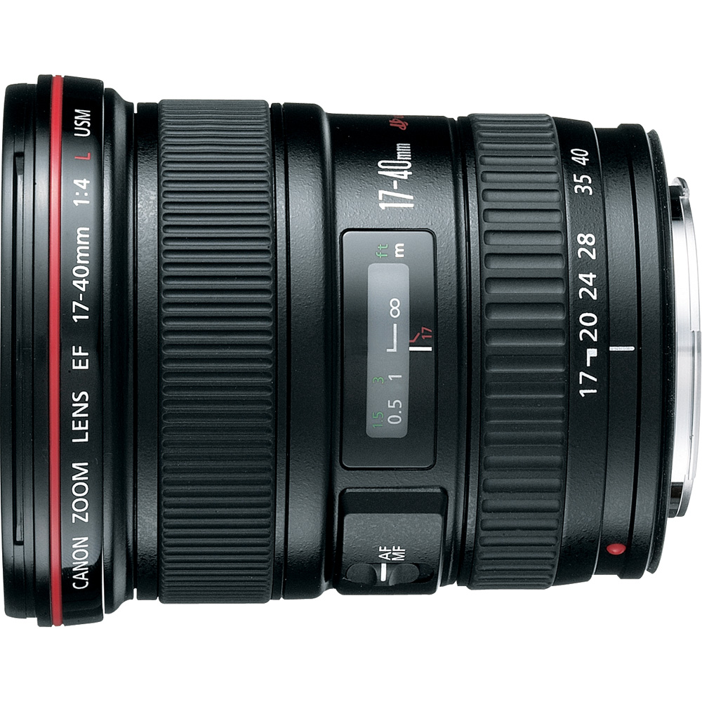 Canon EF 1740mm f/4L USM UltraWide Zoom Lens Technical Specs