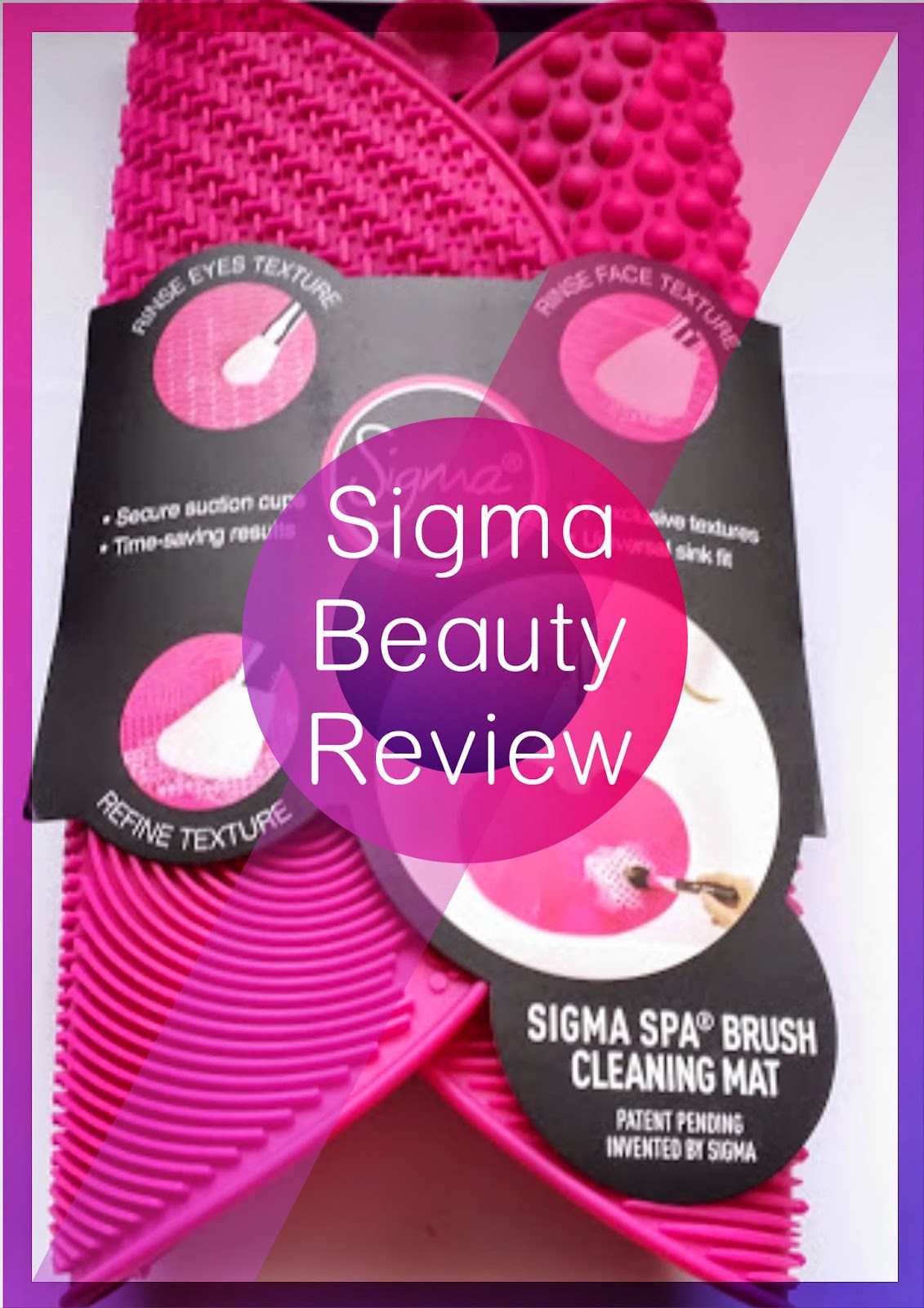 Cdel Beauty Sigma Spa Brush Cleaning Mat Review