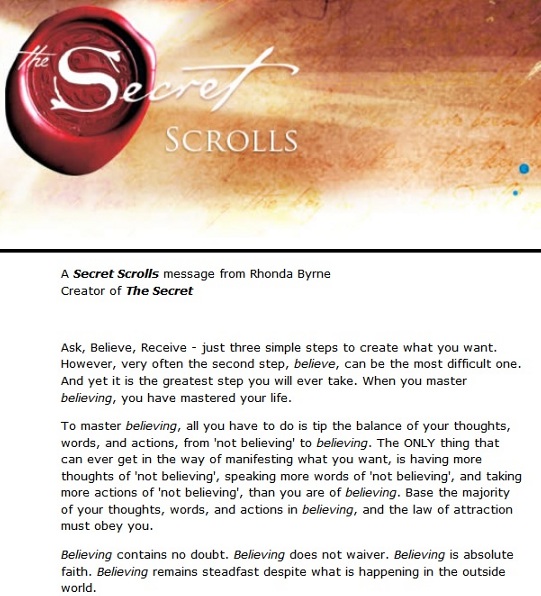 Ask, Believe, Receive ~ The Path To Riches