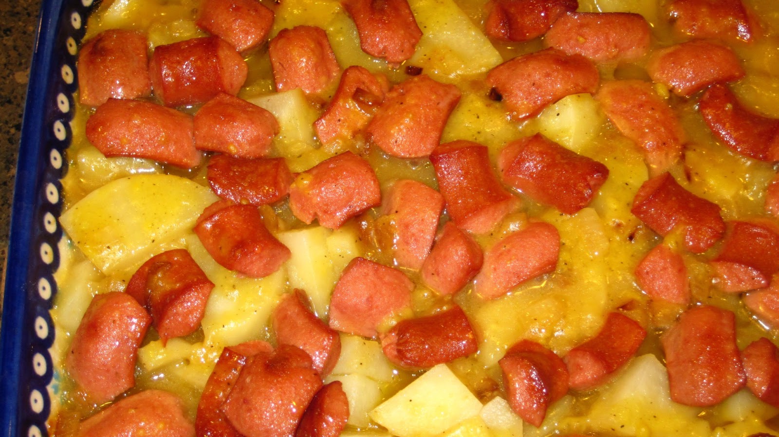 Mama Monson's Kitchen Hot Dog Potato Casserole