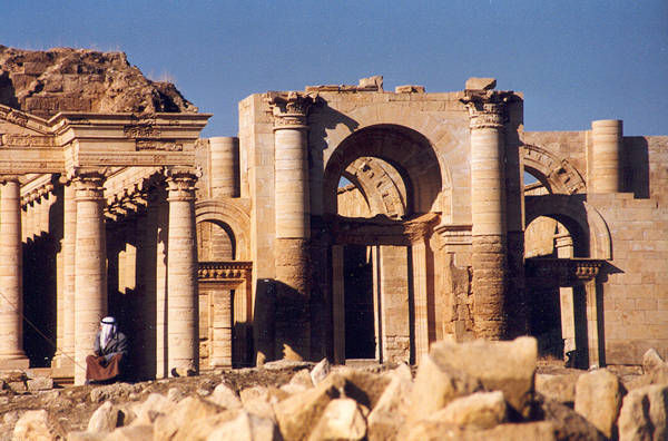 Parthian city of Hatra in an alarming state Parthian city of Hatra in an alarming state