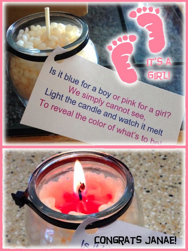 SprinklePalz Gender Reveal Candles Gender reveal candle, Gender reveal gifts, Gender reveal