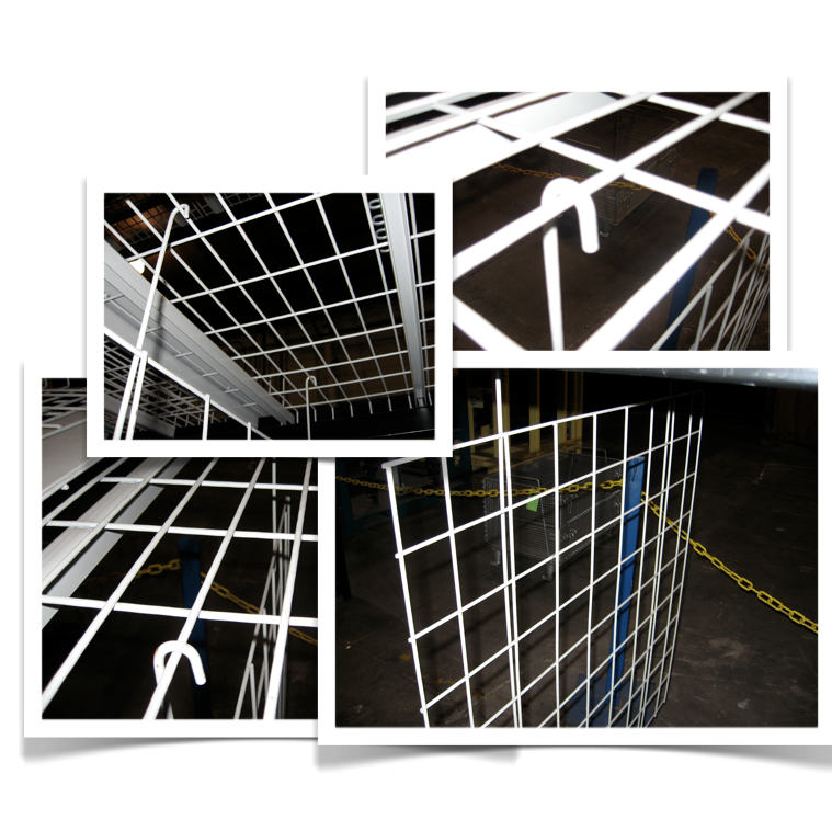 Pallet Rack Wire Mesh Hanging Dividers