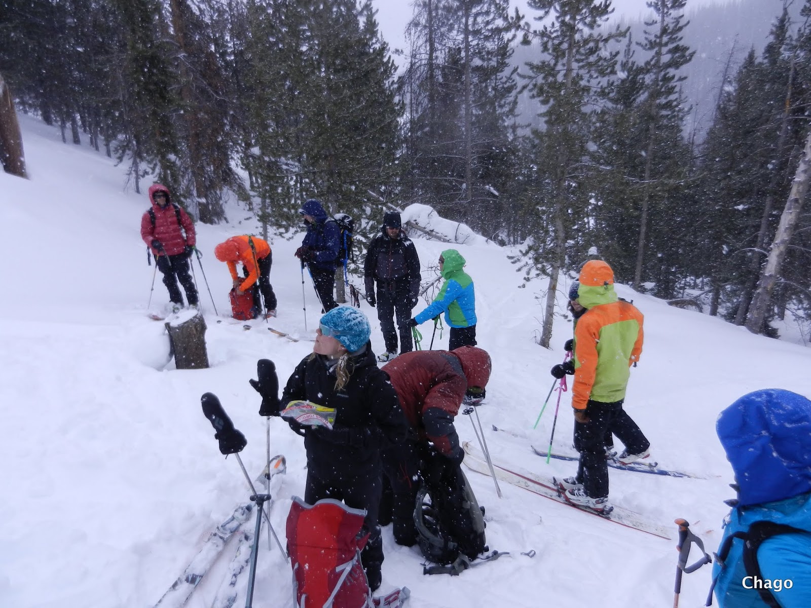 Mores Creek Summit Backcountry Skiing Bull Trout Lake Inlet Glades 1.