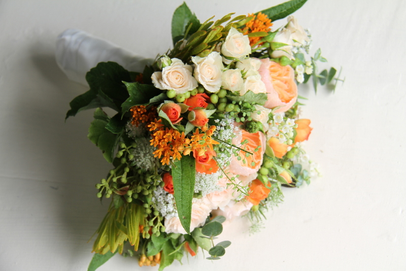 The Flower Magician Autumn Country Style Wedding Bouquet