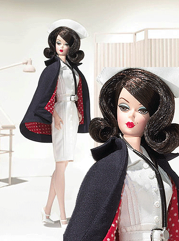 nurse barbie 1961