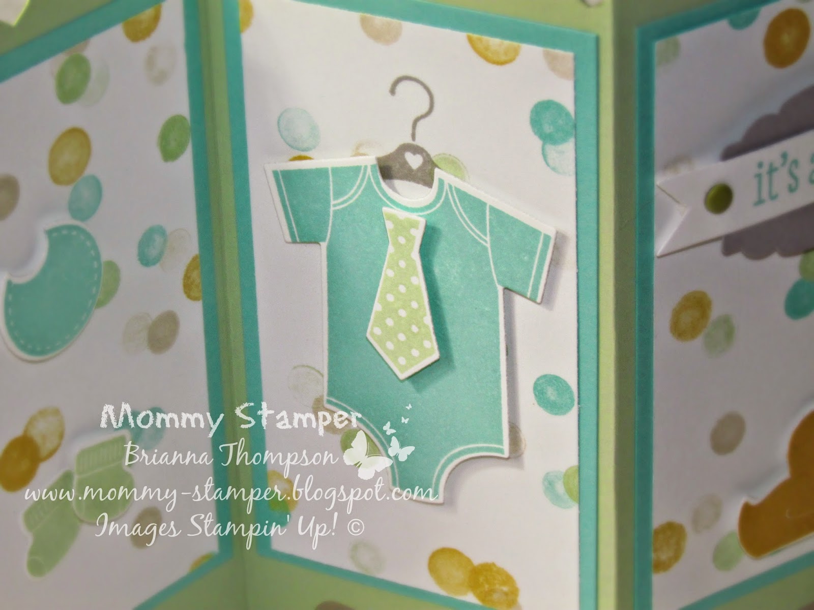 Mommy Stamper Baby Room Divider Card