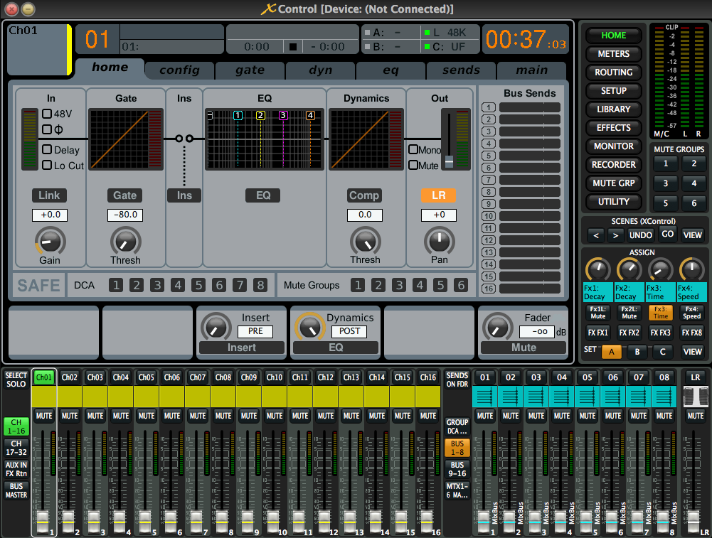 Behringer X32 Affordable Digital Board Rhinohow Tech Tips