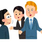 通訳のイラスト