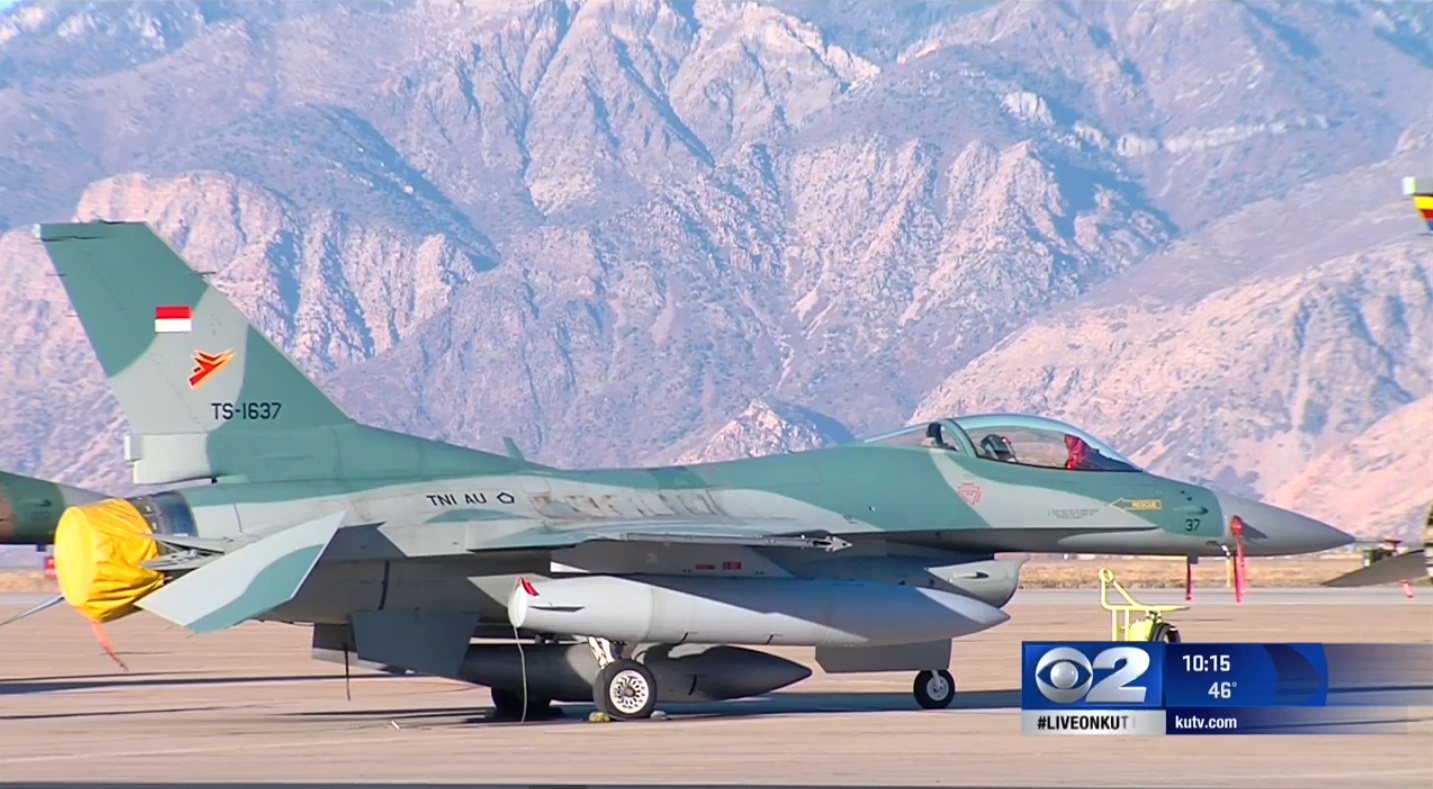 MIRAGEC14 Hill AFB Prepare to Deliver Indonesian F16C Block 52 ID