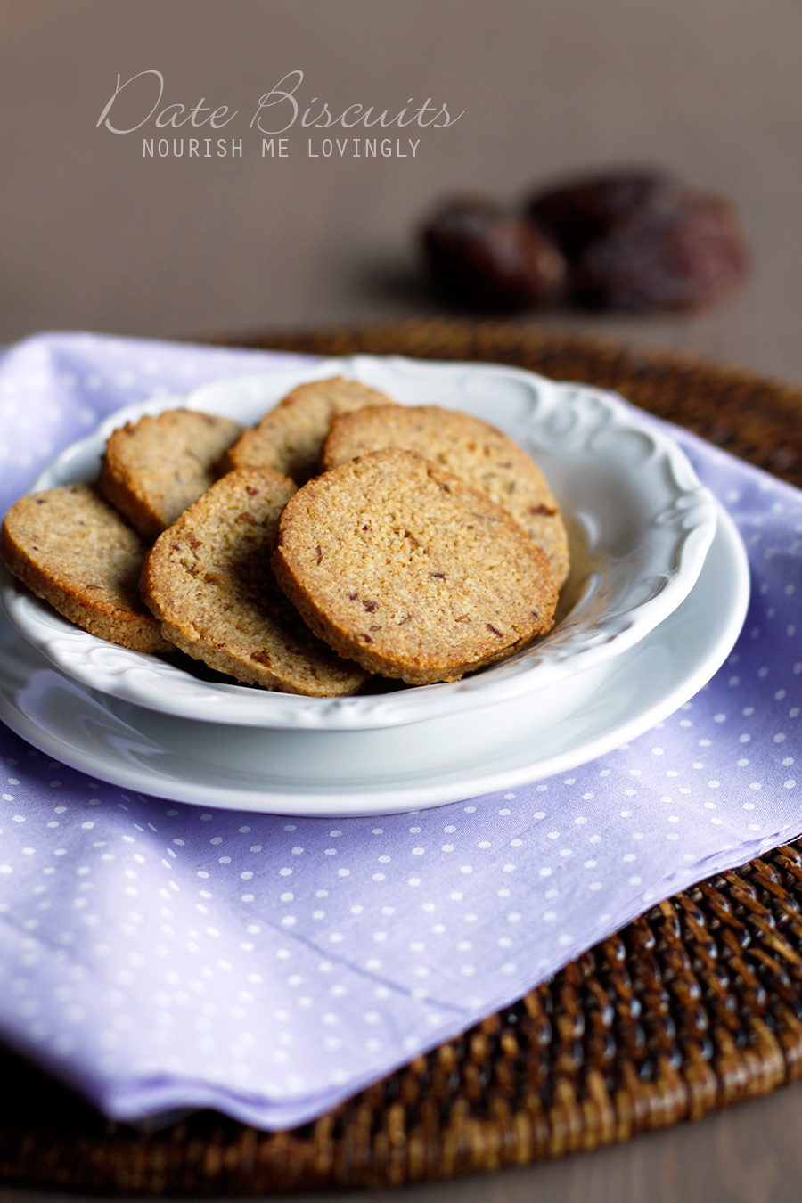Nourish me lovingly Date biscuits (GAPS)