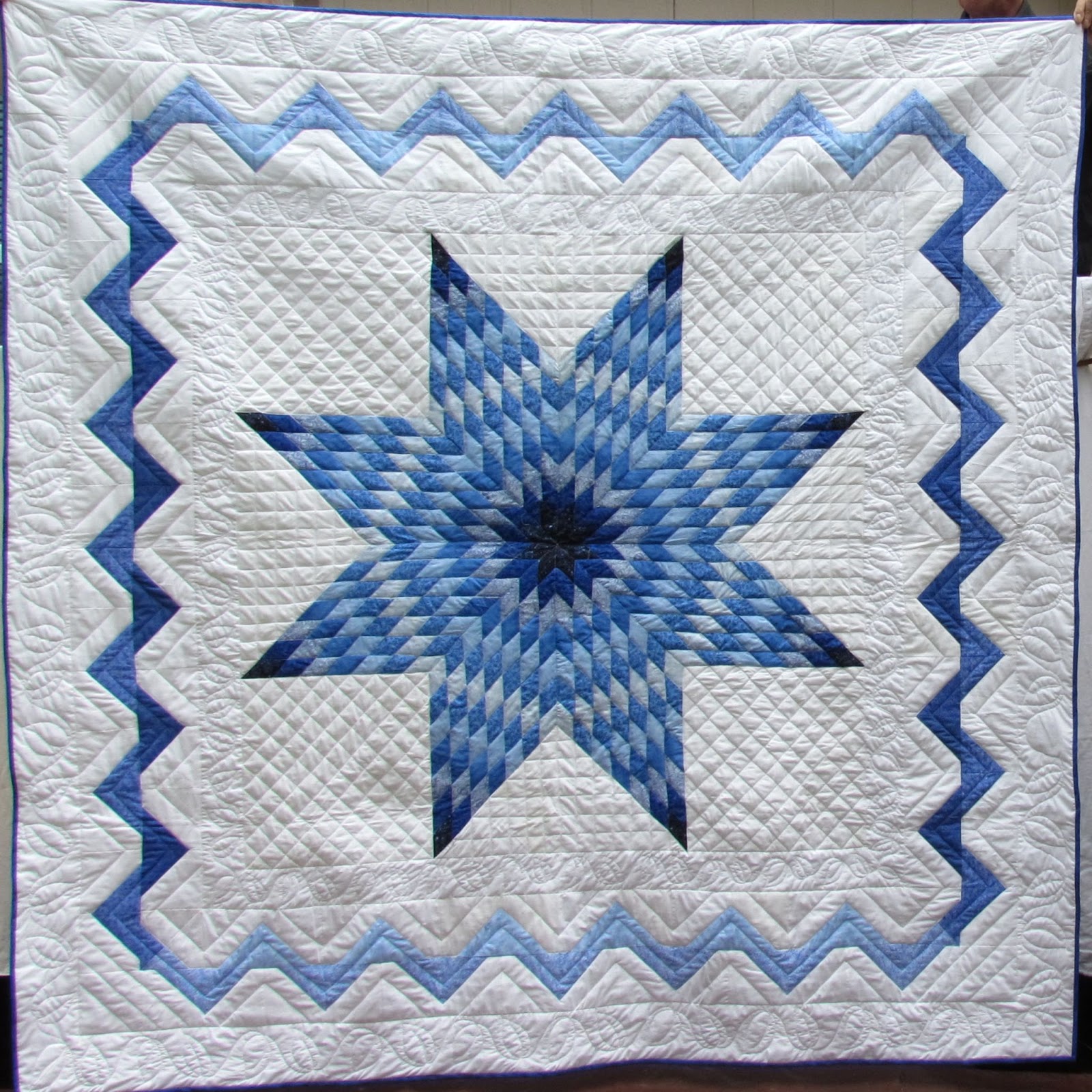 Pieceful Afternoon: Lone Star Quilt Number Five - Jason