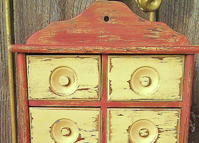 The drawers I painted a mustard yellow After some sanding I had the look I