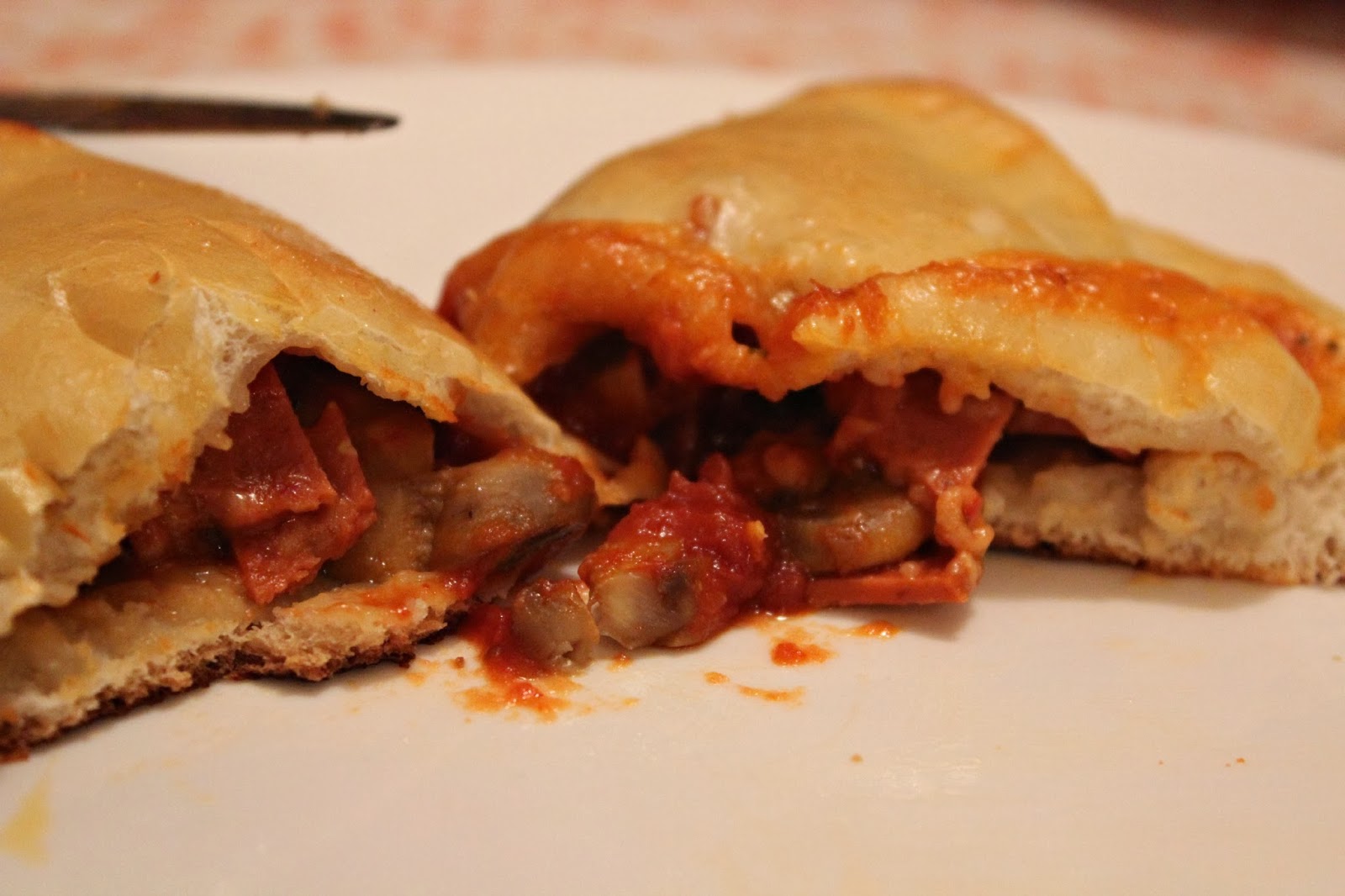 Vegetarian Pizza Pockets & Sore Throat Remedy