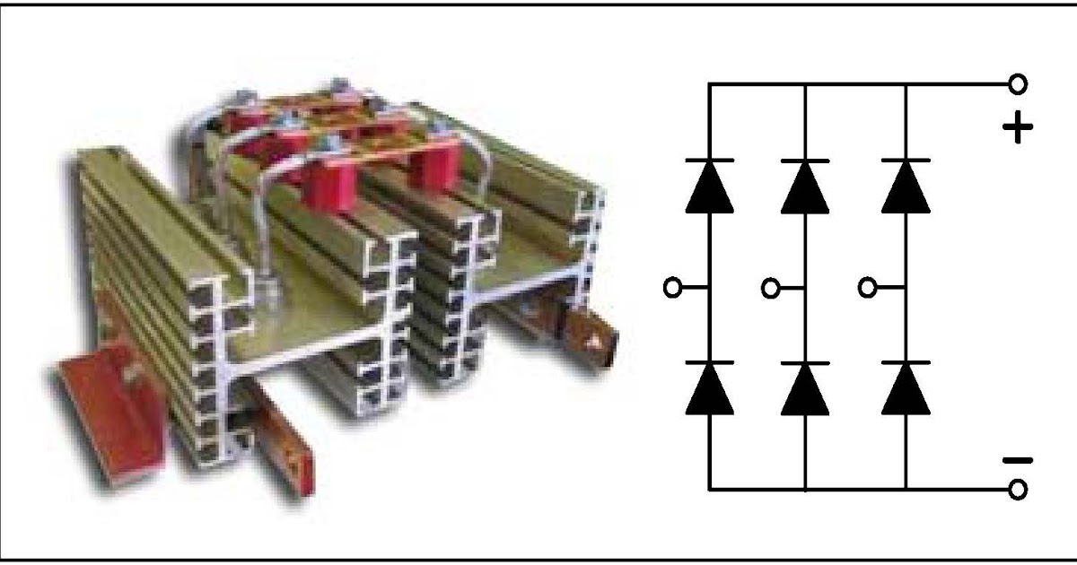 Carl E. Holmes Company (CEHCO) Six Diode Bridge Assembly Using 150 Amp