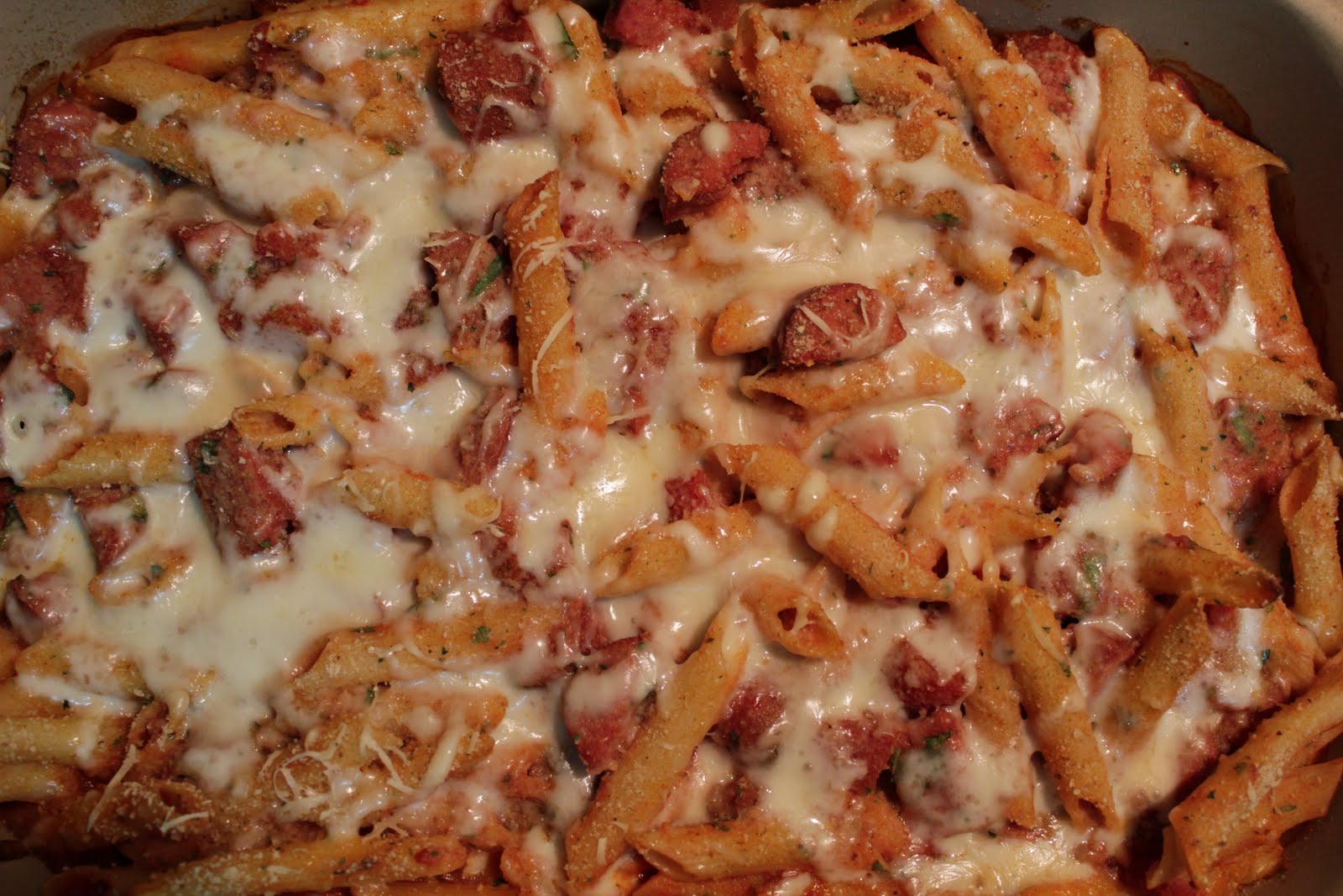 Feeding The Creeks Kielbasa Pasta Casserole