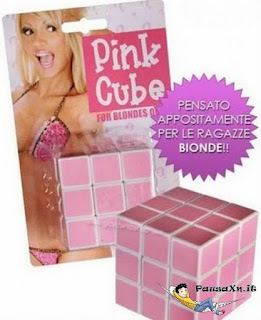 Cubo di Rubick, for blondes only