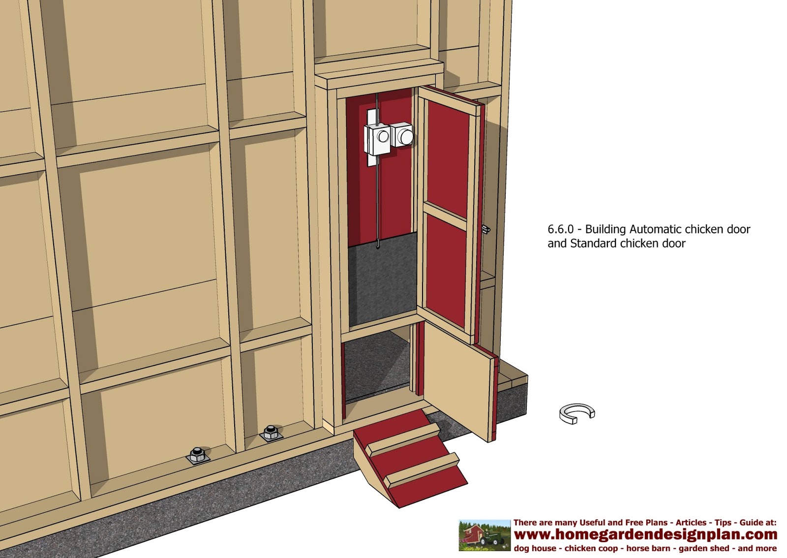 Automatic Chicken Coop Door - Chicken Coop Plans Construction
