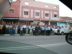 photo 2: Caravane de Solidarite Oujda-Bourfa avec Kabbouri et Chenou