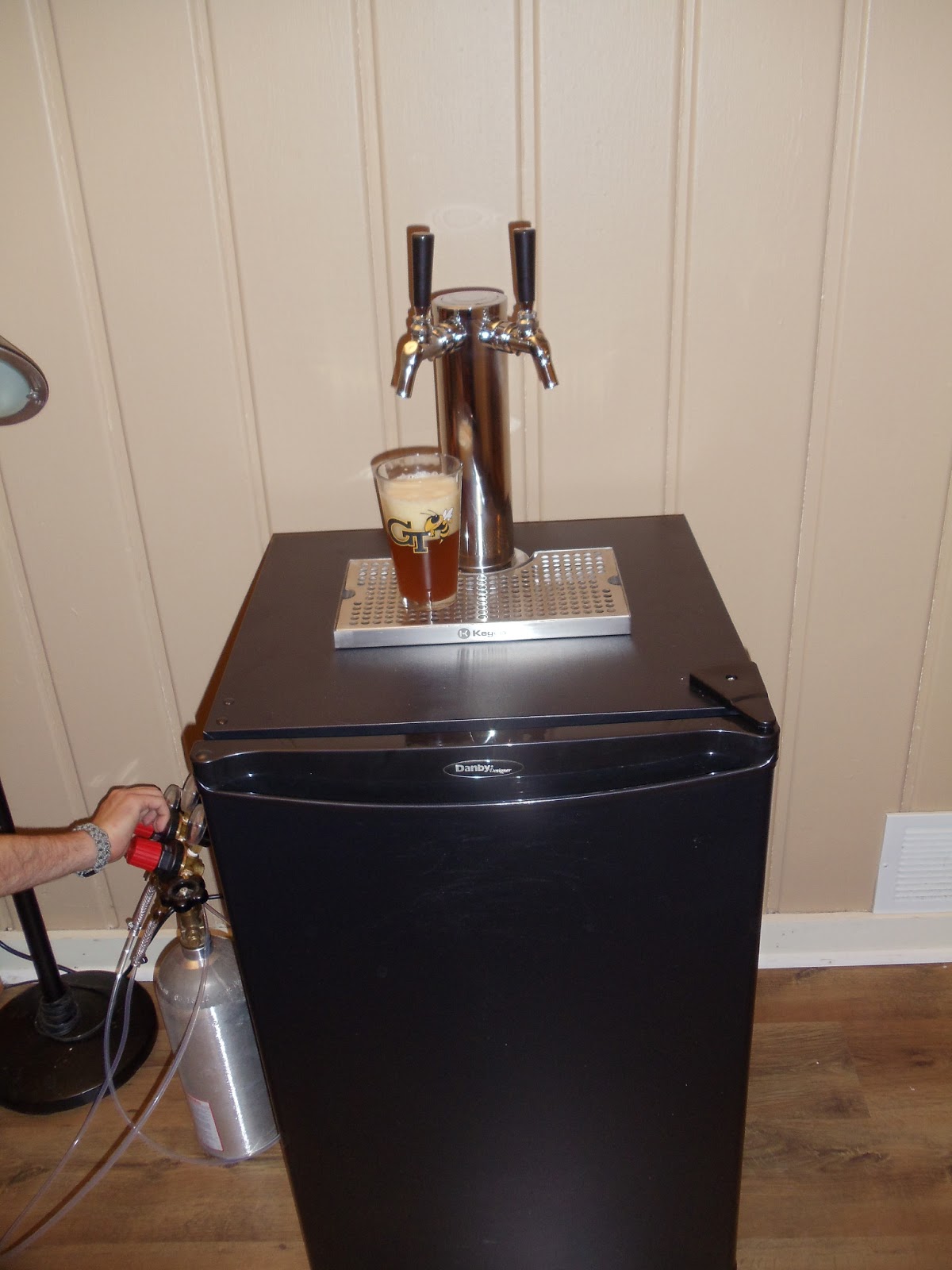 Foothold Brewing New Homemade Kegerator