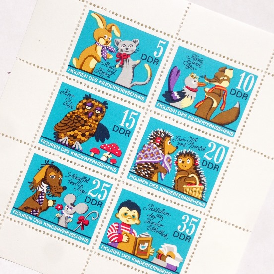 ドイツ 東欧雑貨のrobin S Patch 東ドイツ 西ドイツの記念切手