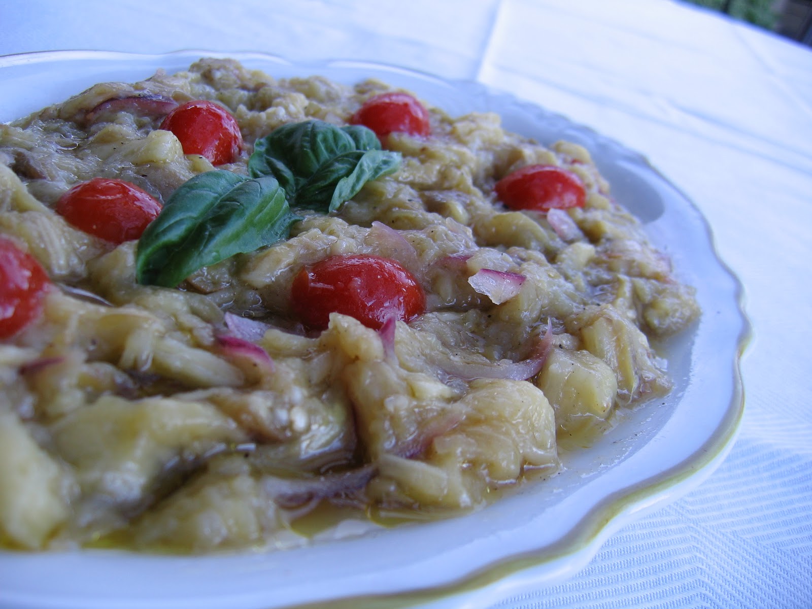 Yasemin's Kitchen Roasted Eggplant Salad