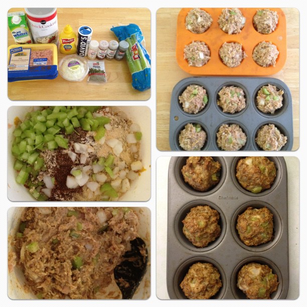 Candy's Clean Cooking Turkey Muffins