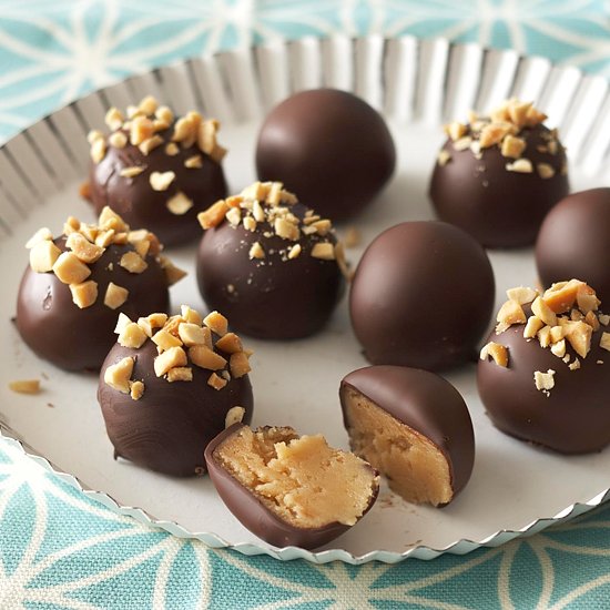 My Favorite Things Peanut Butter Truffles