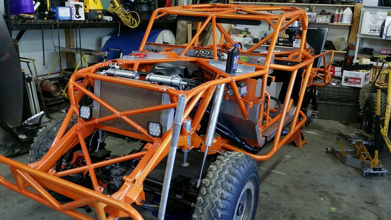 Sloppy Mechanics lq4 powered off road jeep tube chassis