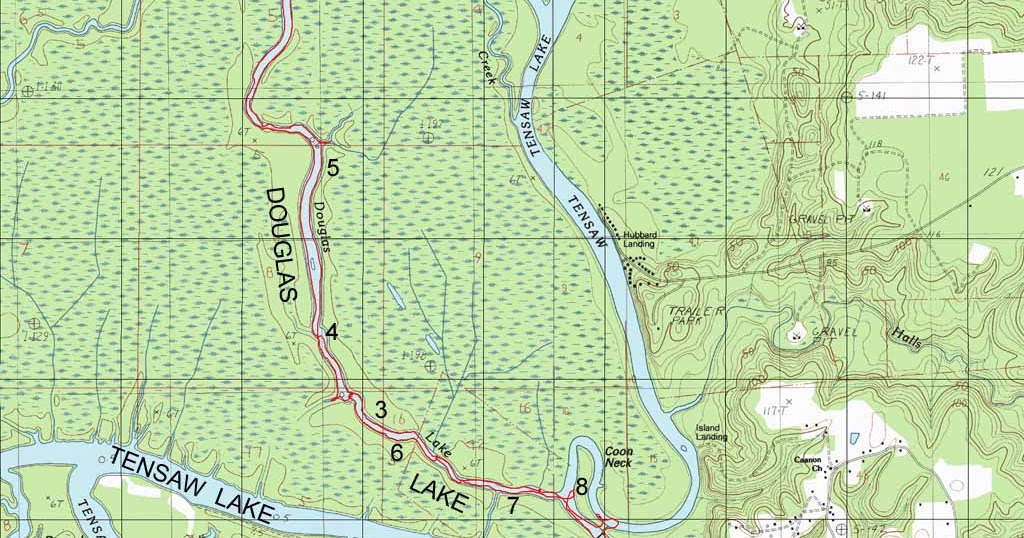 Kayaking the MobileTensaw River Delta 02/20/2007 Douglas Lake