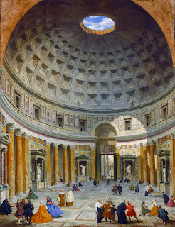 Painting of the Pantheon from the National Gallery of Art (USA)