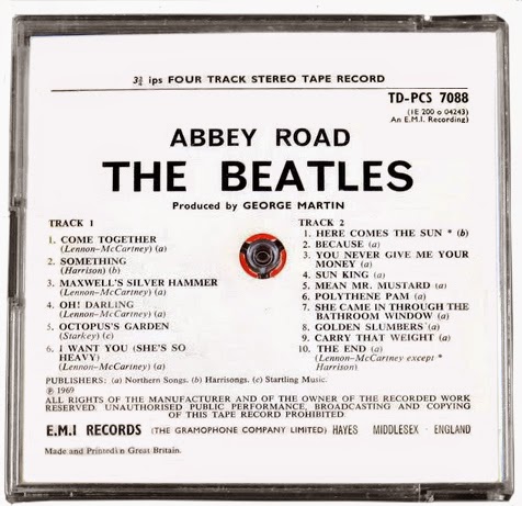 Beatles UK reel to reel tapes – The Daily Beatle