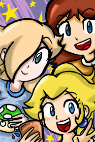 Peach,Rosalina y yo