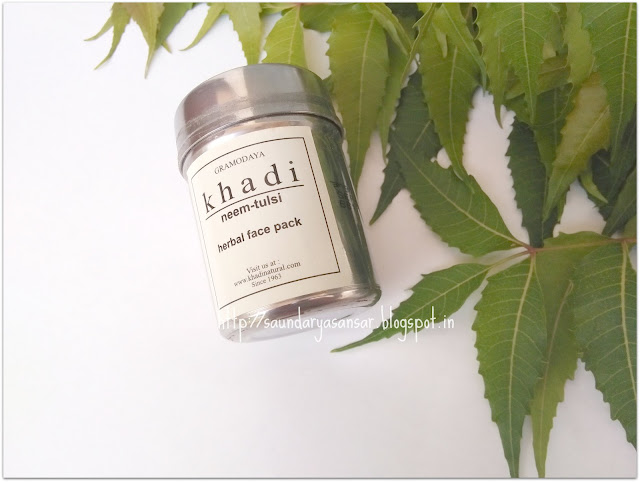 Khadi Neem Tulsi Herbal Face Pack Review