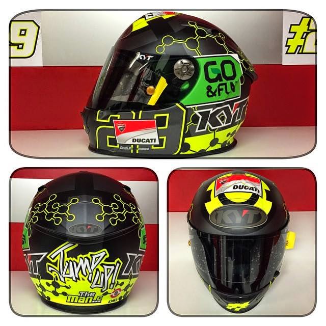 Racing Helmets Garage KYT A.Iannone Test Valencia 2014 by Drudi