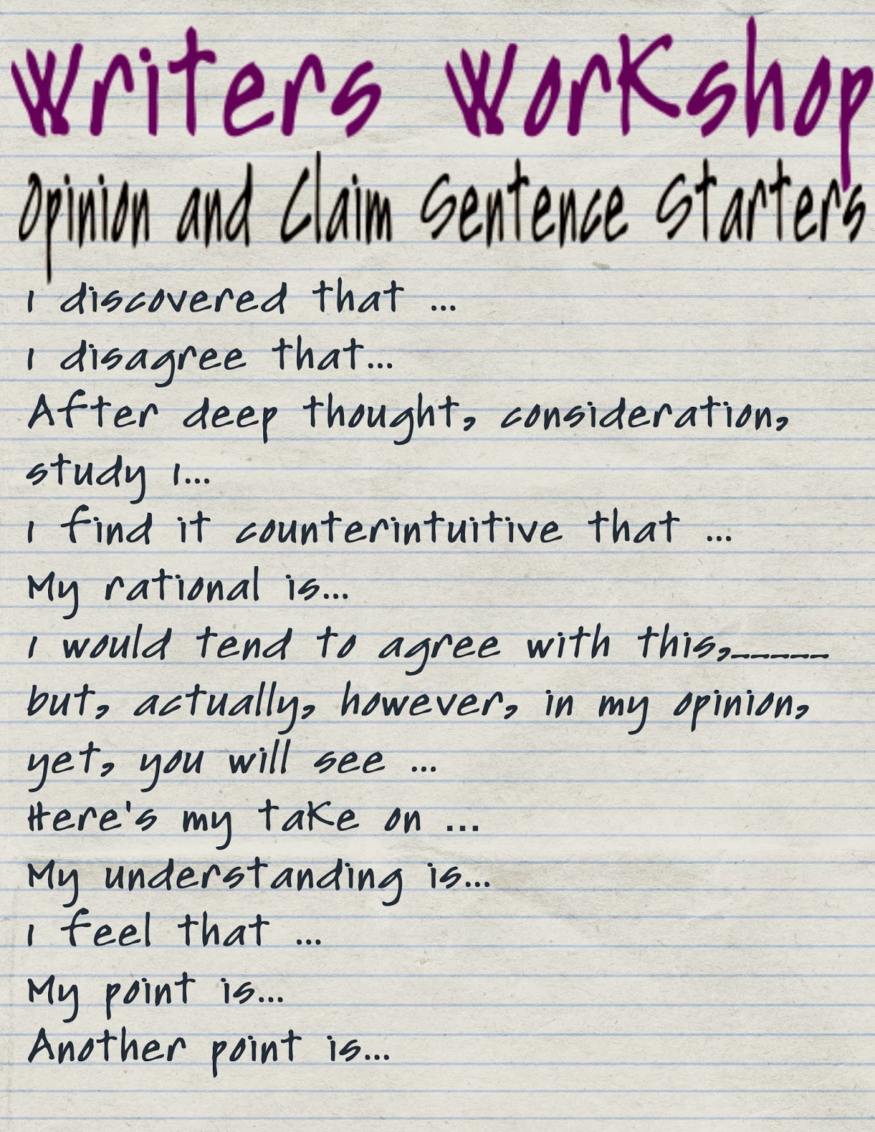 good sentence openers for essays