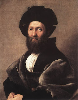 The portrait of Castiglione can be seen in the Louvre gallery in Paris