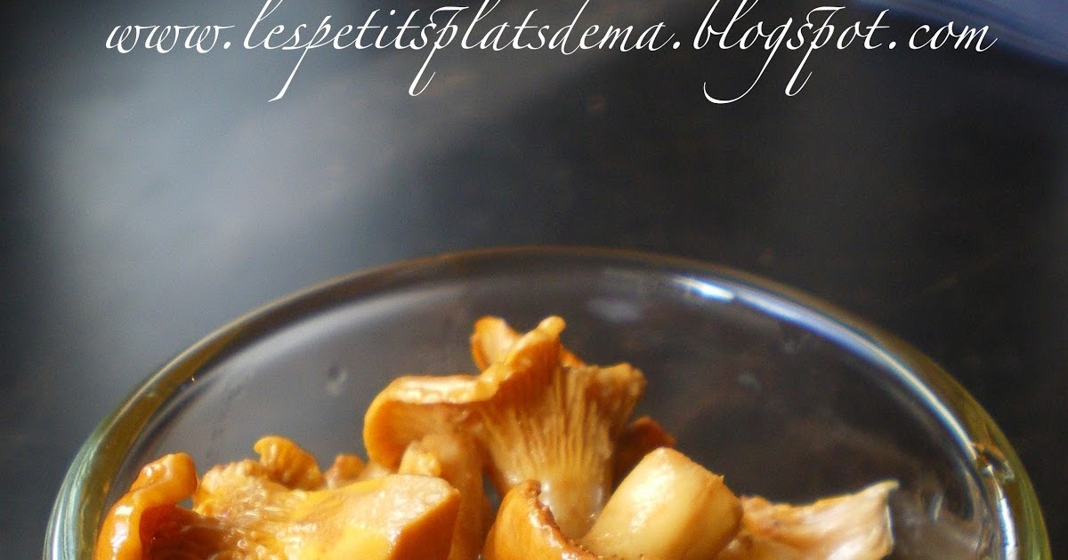 LeS PeTiTs PlAtS D'EmA Pickles de girolles