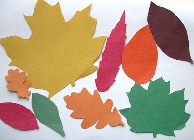 HOW TO MAKE FOUR EASY DIY PAPER LEAVES - FREE PRINTABLE