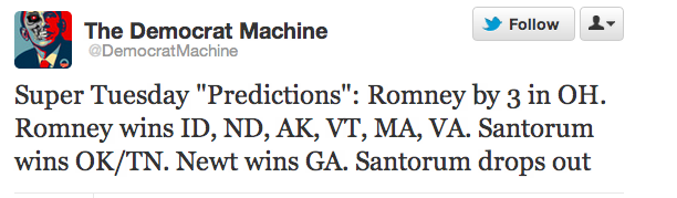 Predictions: Super Tuesday