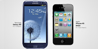 Galaxy - iphone 5 New iPhone 5 VS Galaxy S 3