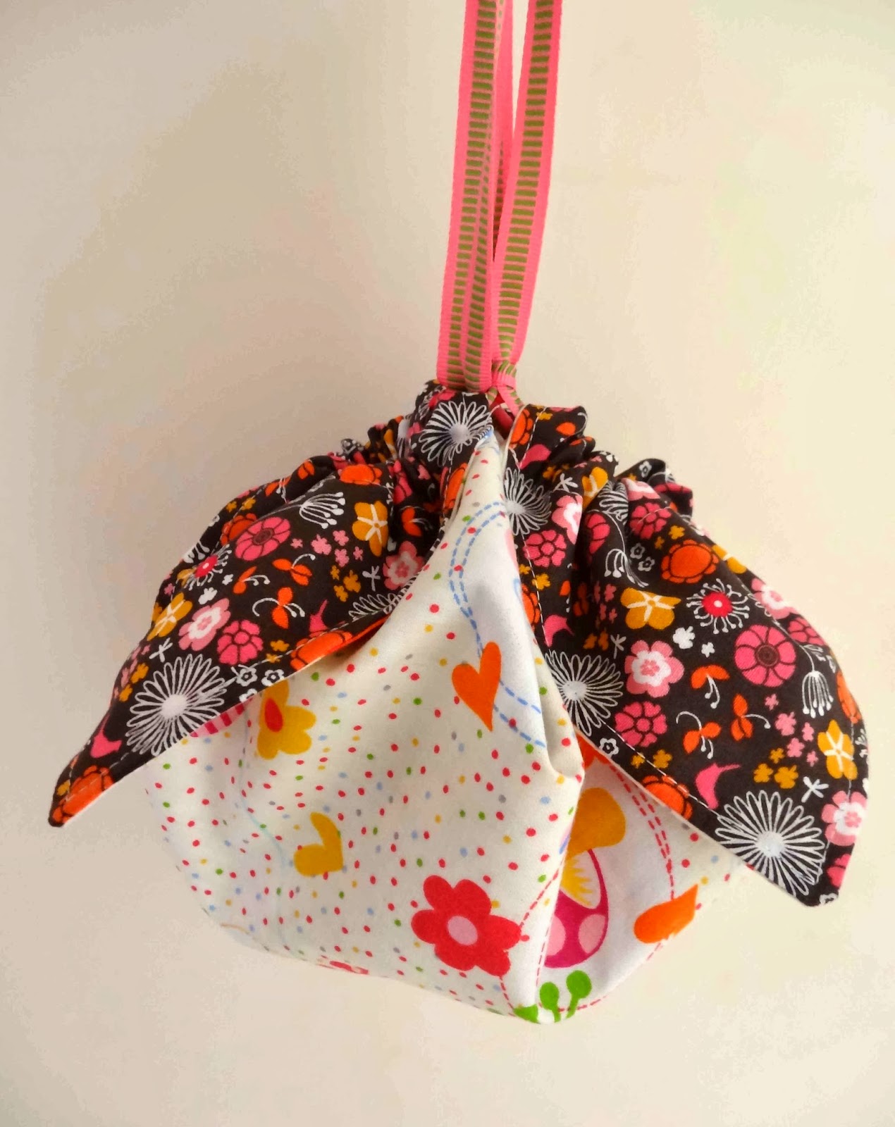 Plum Jam Easy Origami Gift Bag