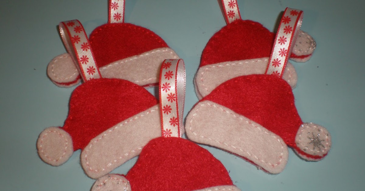 MedARTation: MedARTation Project 8&hellip;Felt Santa Hats